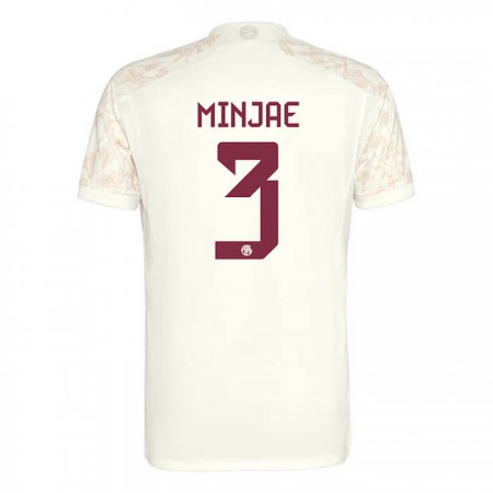 FC Bayern Mnichov Minjae 3 Champions League Alternativní 2023-24 - Fotbalové Dresy (S/S) FC Bayern Mnichov Minjae 3 Champions League Alternativní 2023-24 - Fotbalové Dresy (S/S)